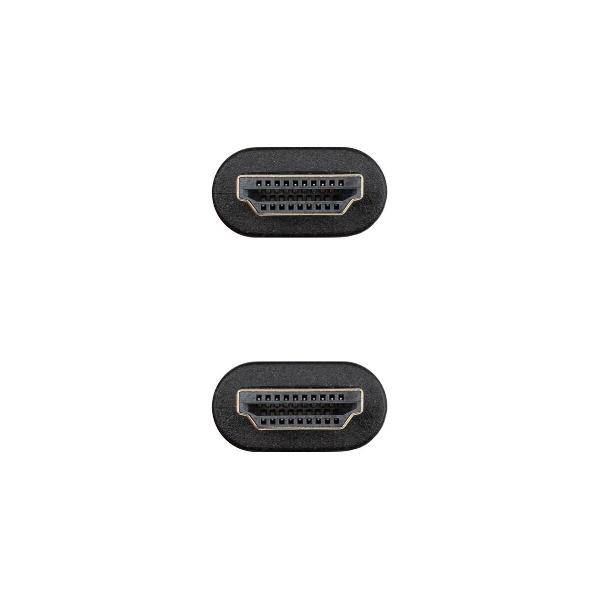 Picture of HDMI Cable NANOCABLE 10.15.8300 Black 50 cm