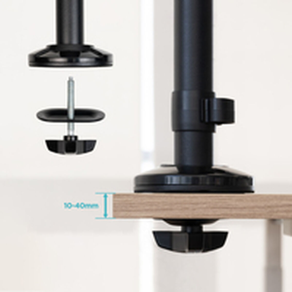 Image de Support de table d'écran TooQ TQPM0003 17" 32" 13" (2 Unités)