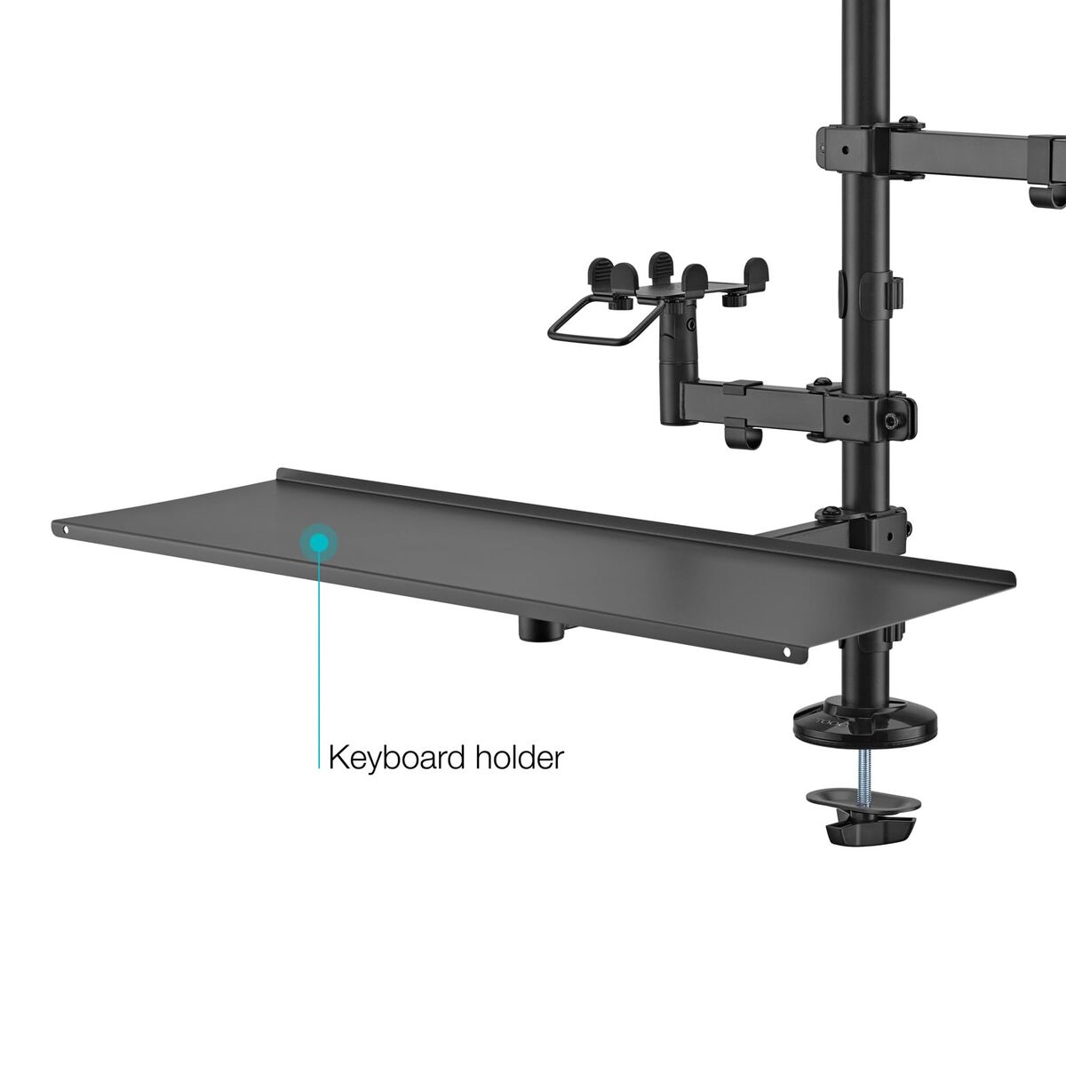 Image de Support de table d'écran TooQ TQPM0003 17" 32" 13" (2 Unités)