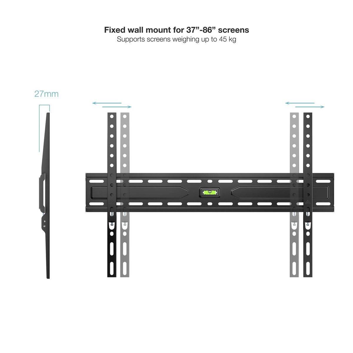 Bild von TV Mount TooQ LP1050F-B 86" 45 kg