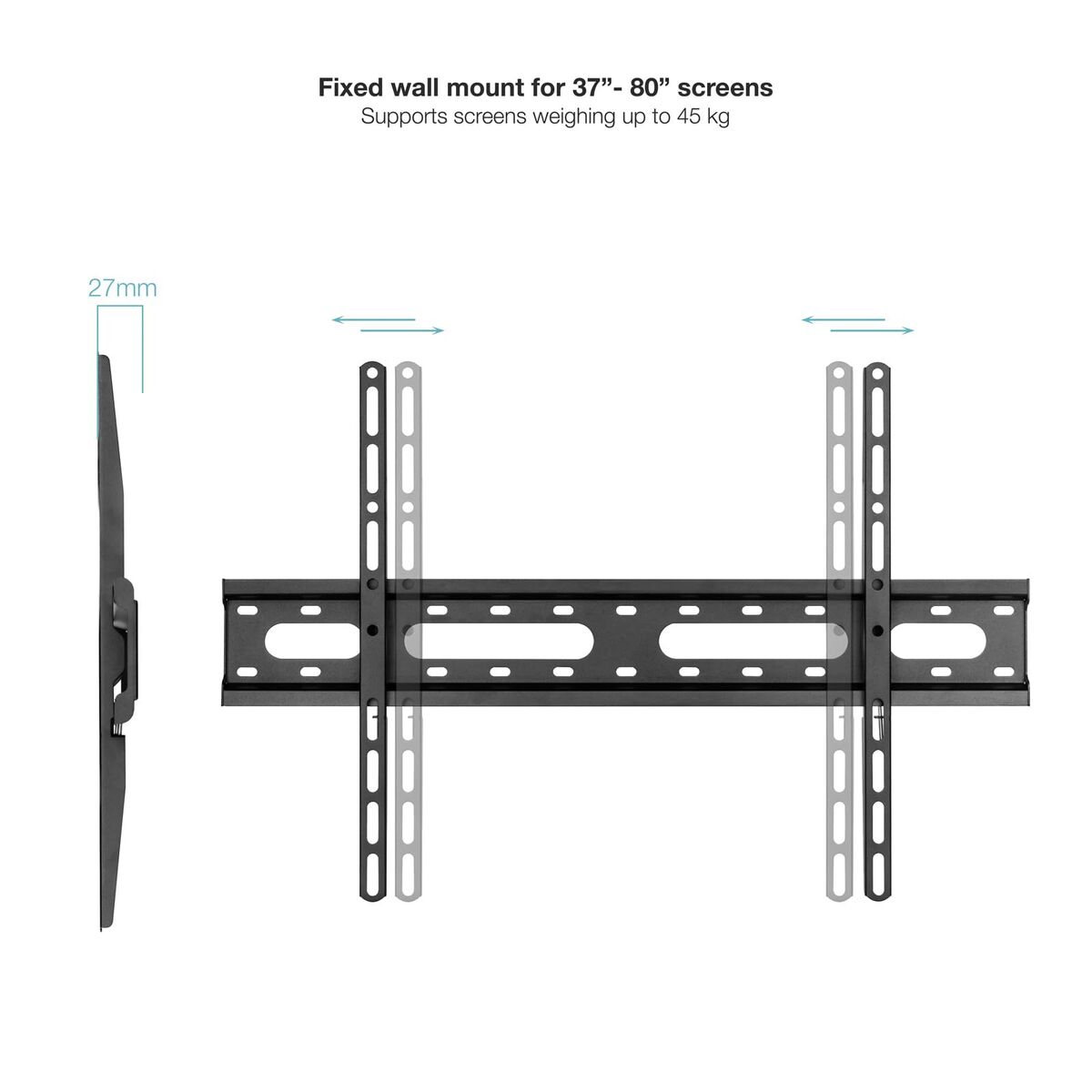 Bild von TV Mount TooQ LP1082F-B 80" 45 kg