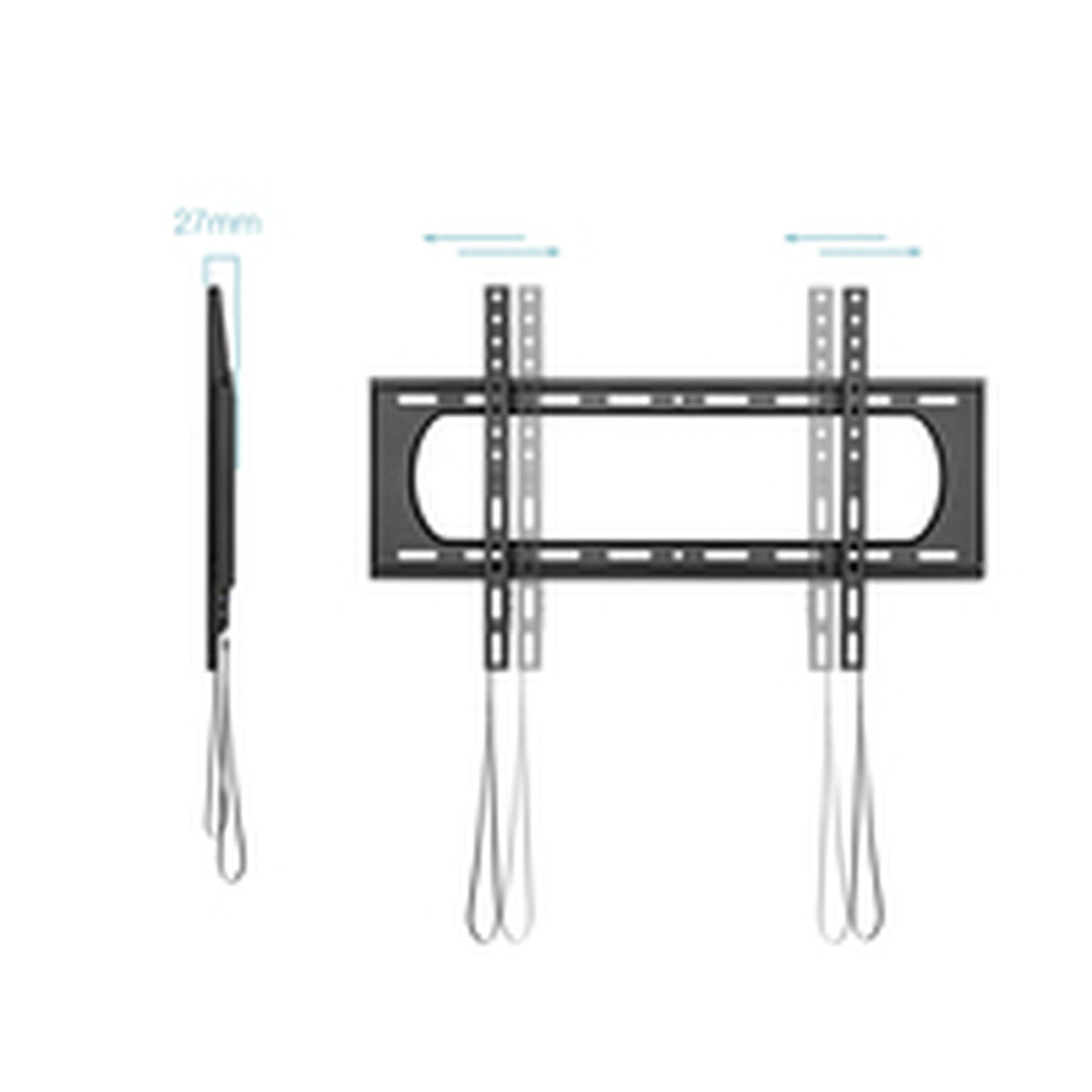 Bild von TV Mount TooQ LP1084F-B 80" 80 kg