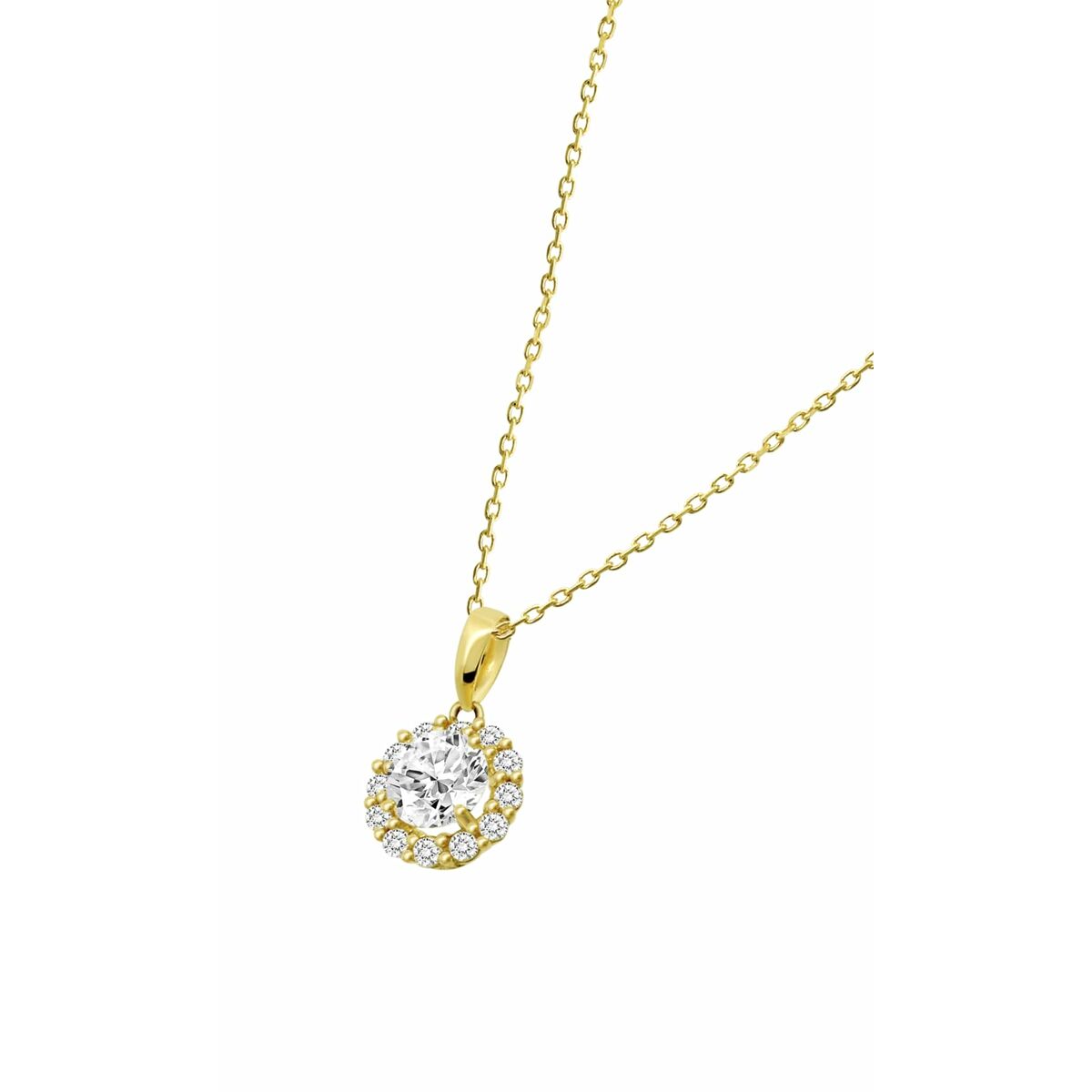 Pendentif Femme Lotus HIN00106/43 Doré