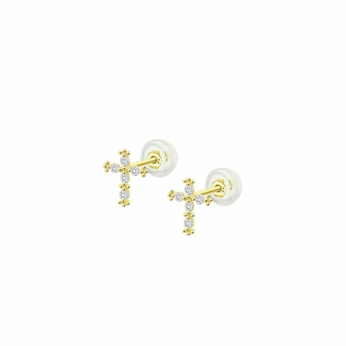 Boucles d´oreilles Femme Lotus HIN00150 Doré