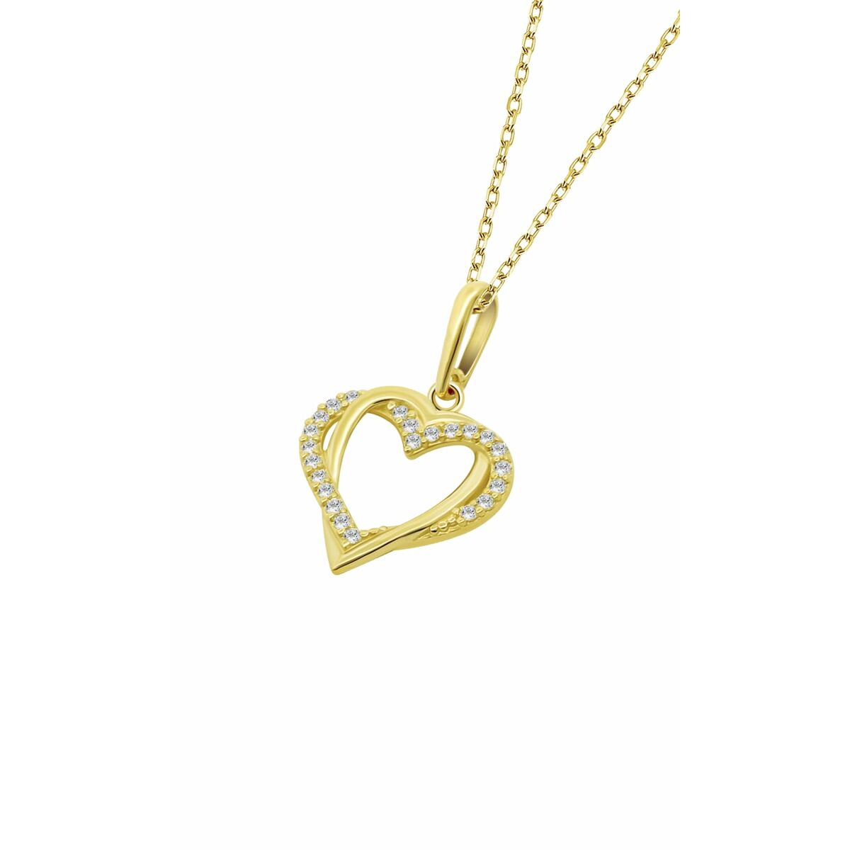 Pendentif Femme Lotus HIN00214/45 Doré