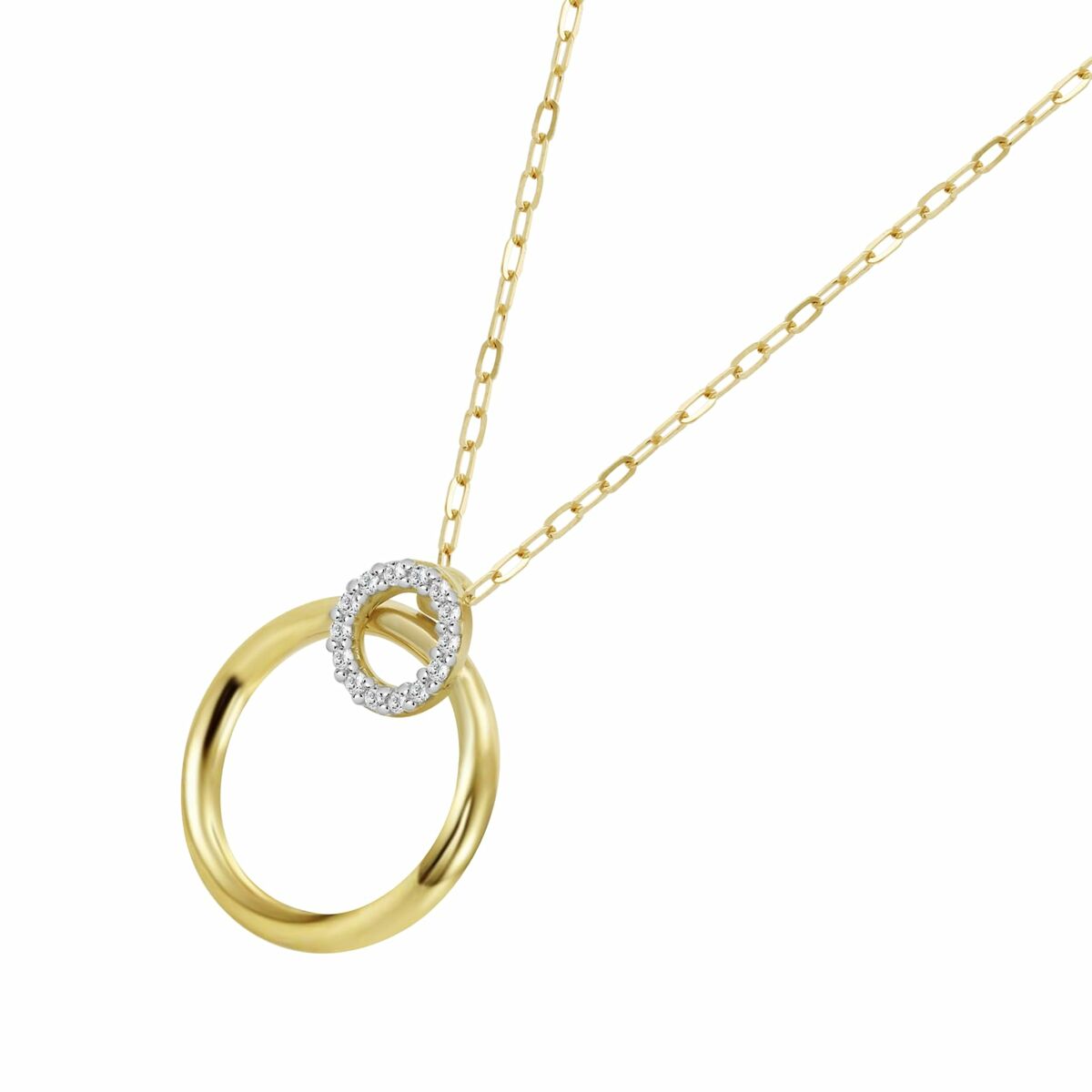 Pendentif Femme Lotus HIN00337/45 Doré