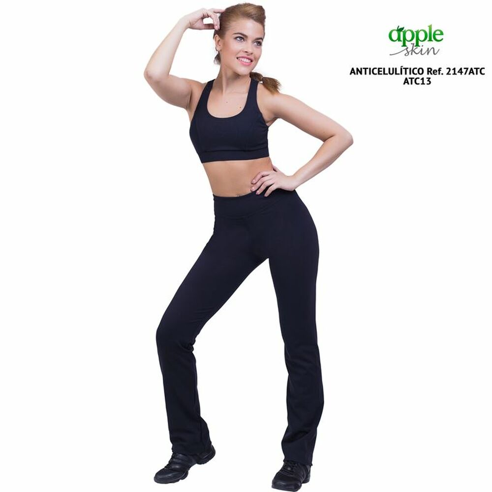Leggings de Sport pour Femmes Happy Dance 2147ATC (Taille L) Noir