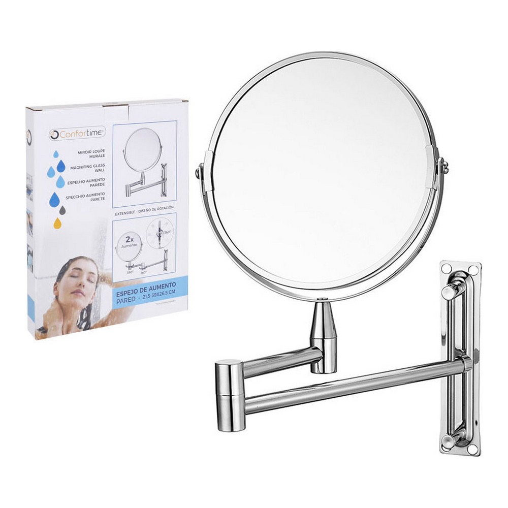 Magnifying Mirror Confortime (21,5 x 39 x 26,5 cm)