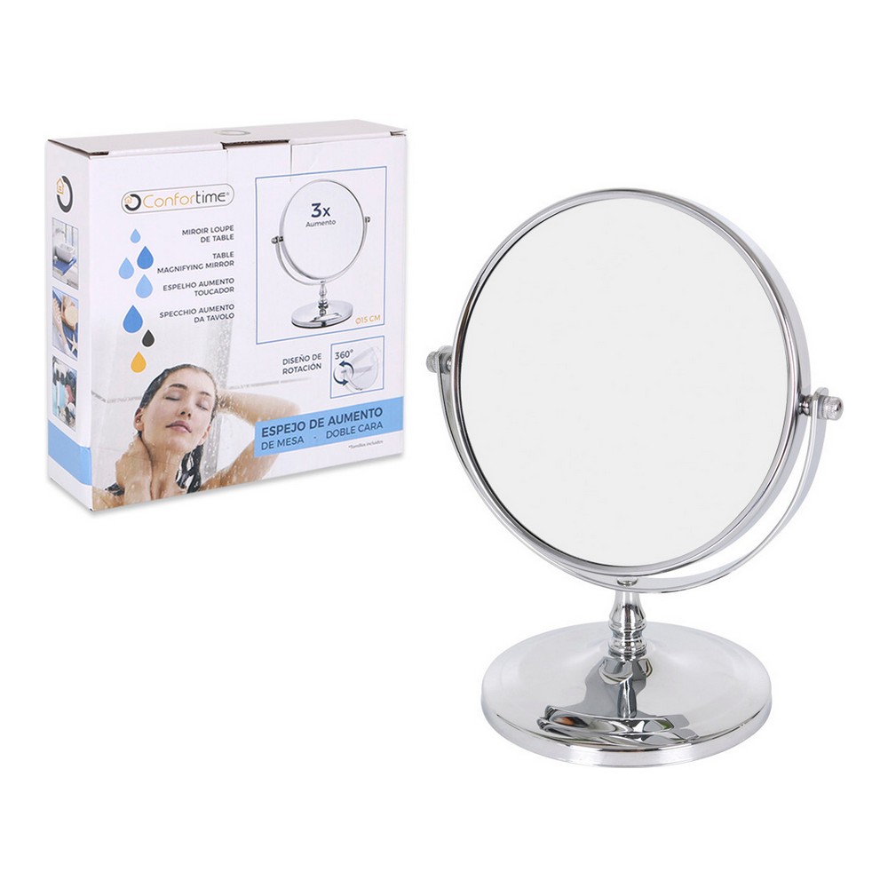 Magnifying Mirror Confortime (15 x 12 x 21,5 cm)