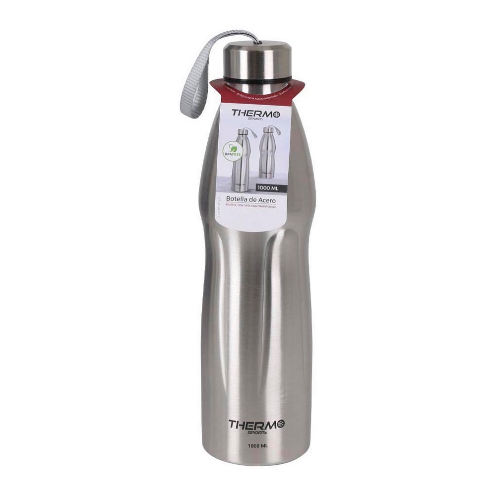 Thermal Bottle ThermoSport Silver Steel (1000 ml)