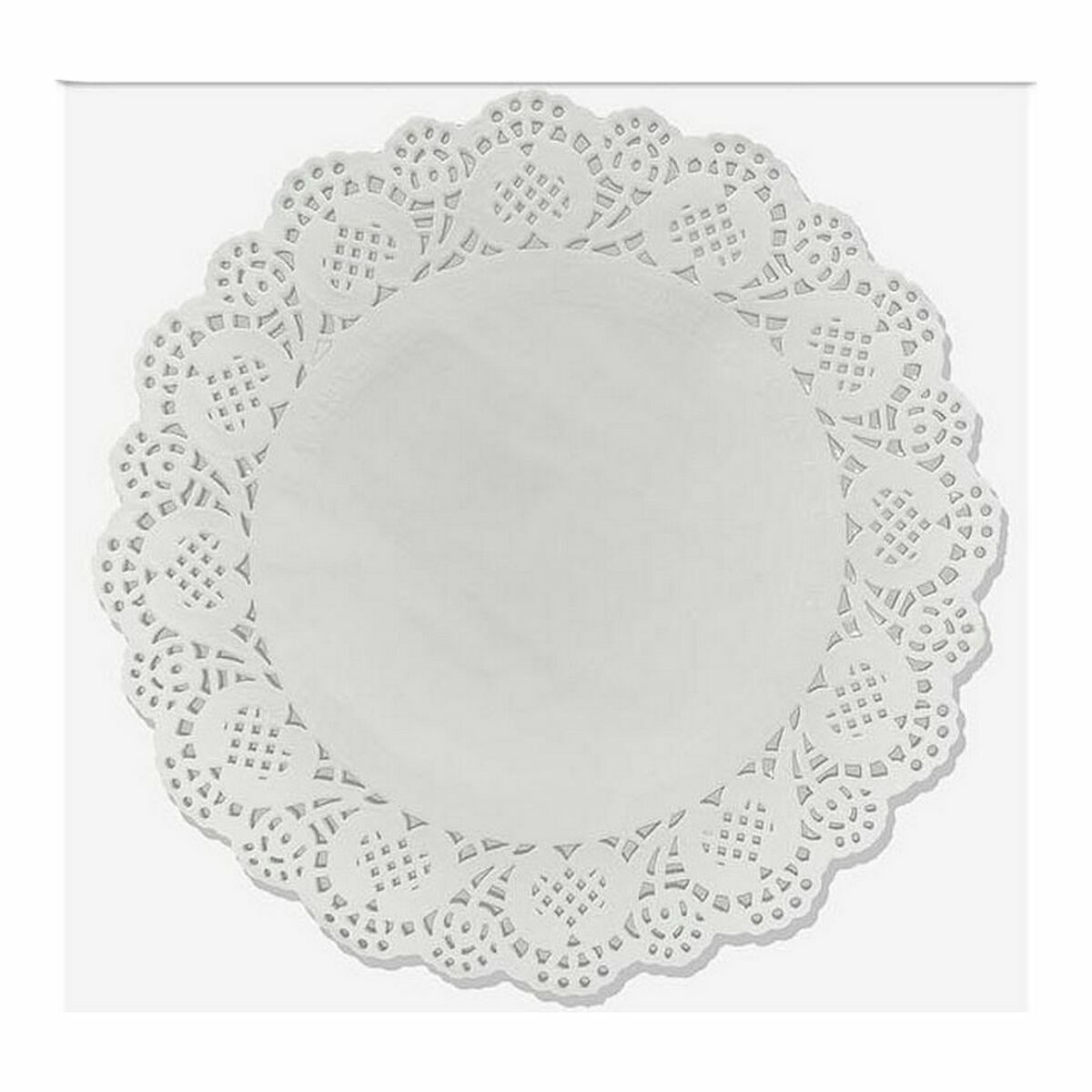 Base para pastel Papel Blanco (24 cm)