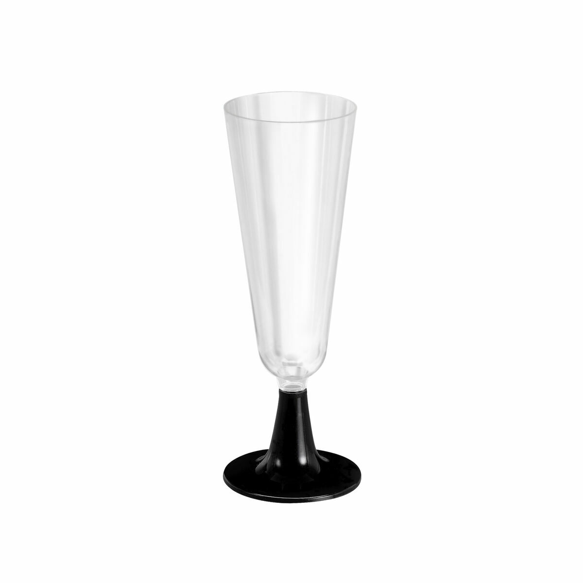 Herbruikbare cavaglazen Algon Zwart 6 Stuks 150 ml (50 Onderdelen)