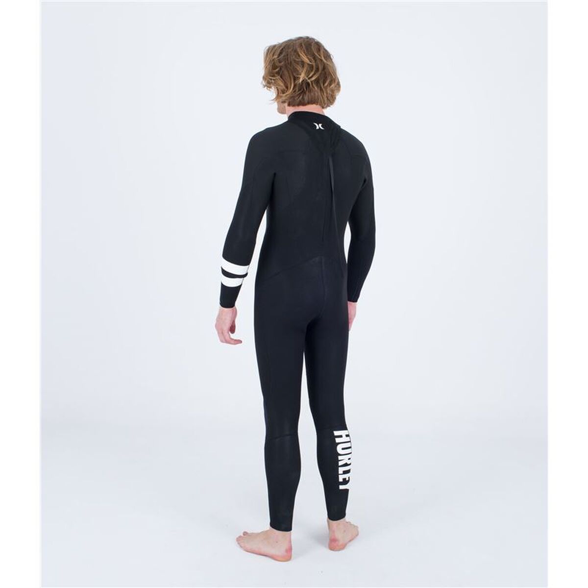 Neoprene Hurley Advant 4/3 mm Back zip Black