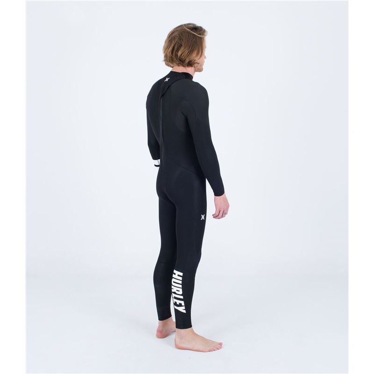 Neoprene Hurley Advant 4/3 mm Back zip Black