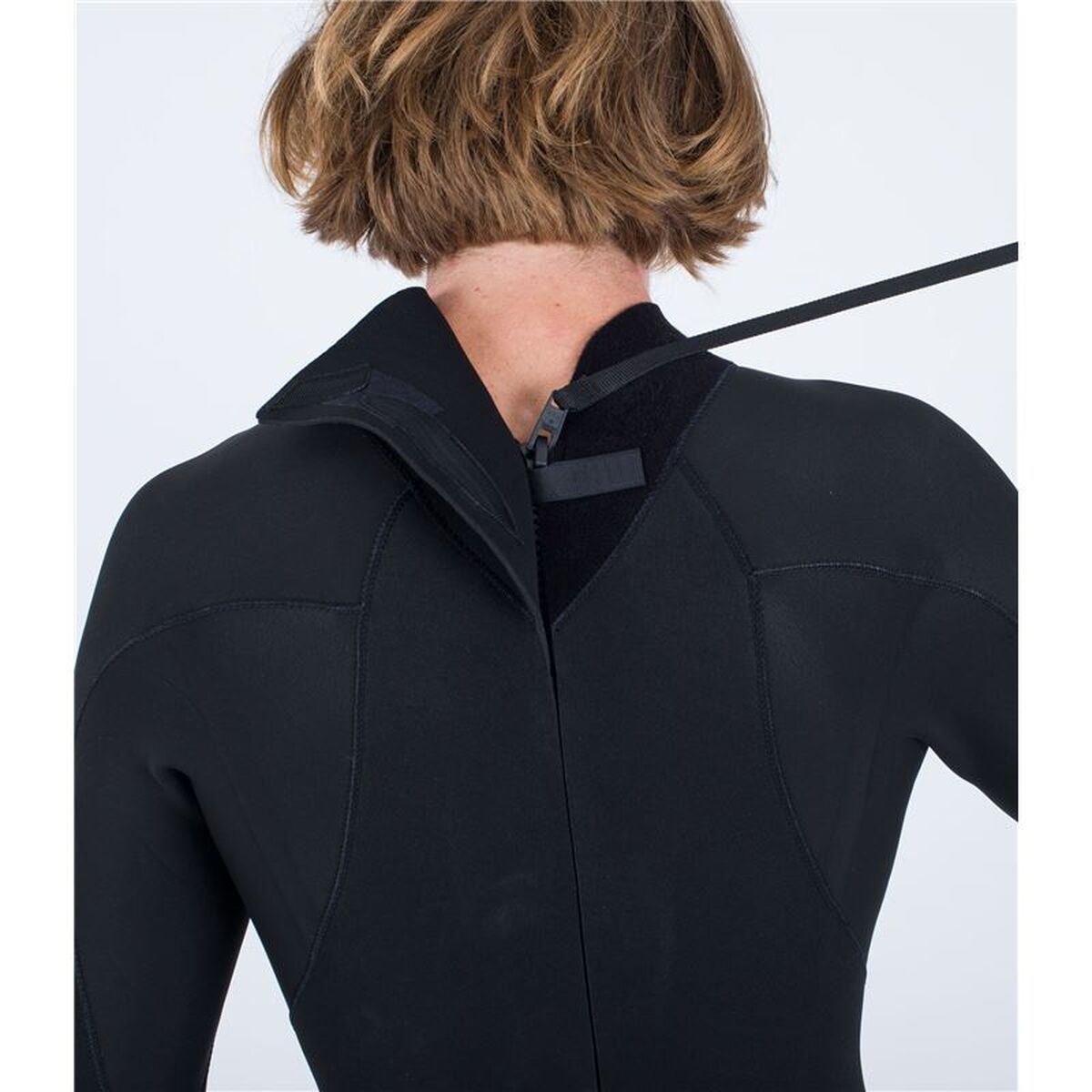 Neoprene Hurley Advant 4/3 mm Back zip Black