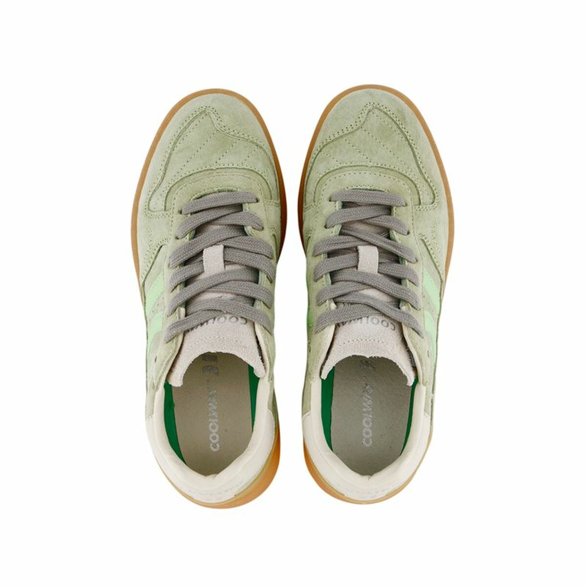 Image secondaire de Baskets Casual pour Femme Coolway Goal Pistache Vert clair