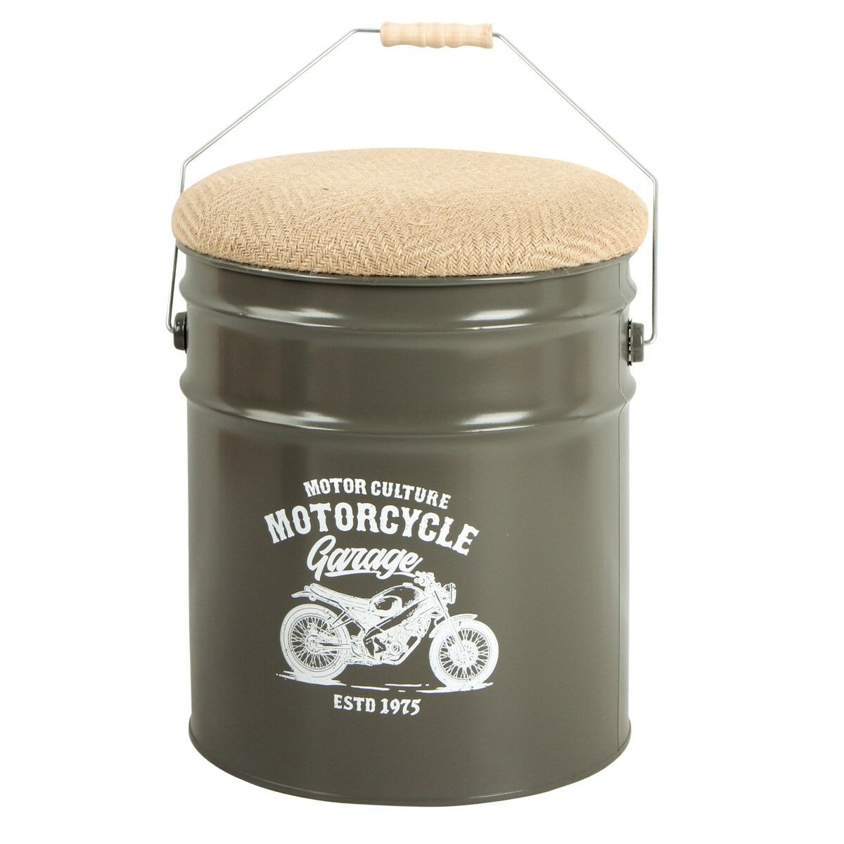 Stool Signes Grimalt Green Metal 30 x 40 x 30 cm