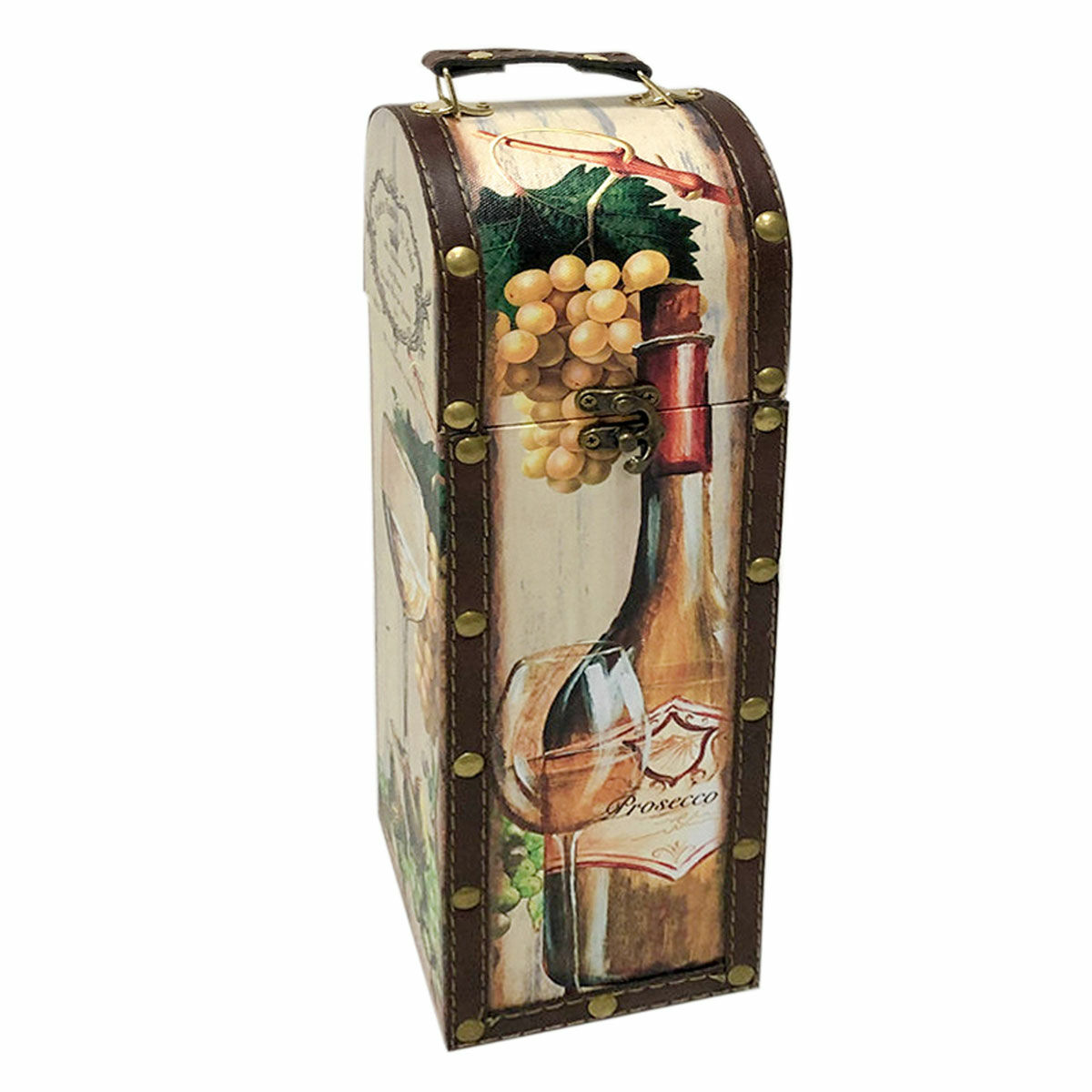 Box Signes Grimalt Bottles of wine MDF Wood 11 x 36 x 11 cm