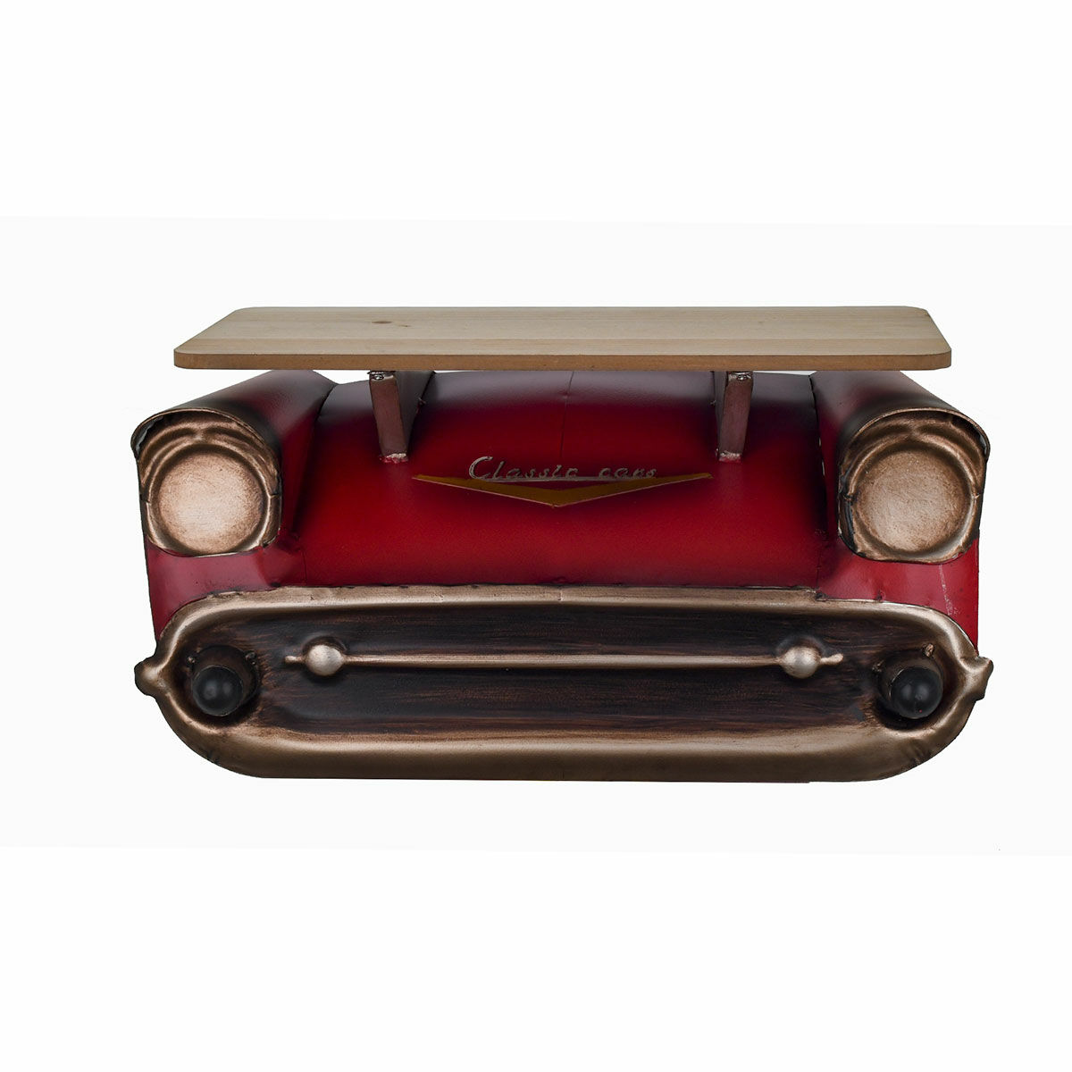 Shelve Signes Grimalt Car Red Metal 22 x 25 x 50 cm