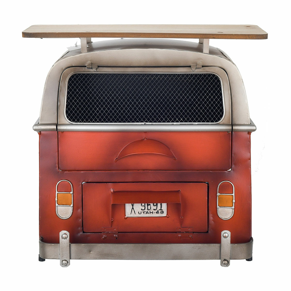 Shelve Signes Grimalt Caravan Red Metal 24 x 43 x 45 cm