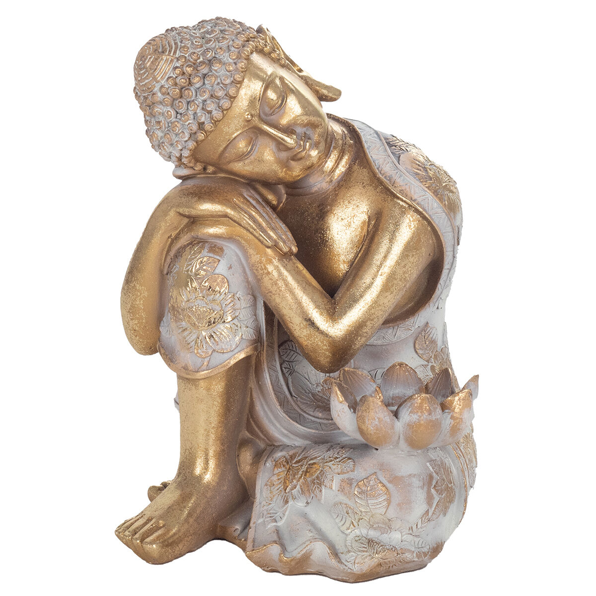 Decorative Figure Signes Grimalt   Buddha 17,5 x 23,5 x 18,5 cm