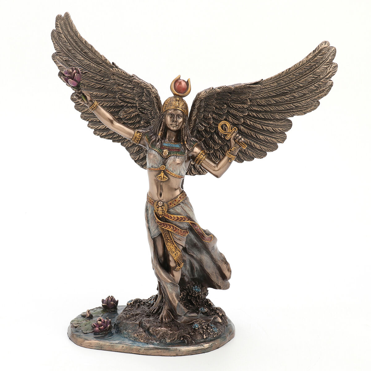 Decorative Figure Signes Grimalt Isis Resin 10,5 x 26 x 28 cm
