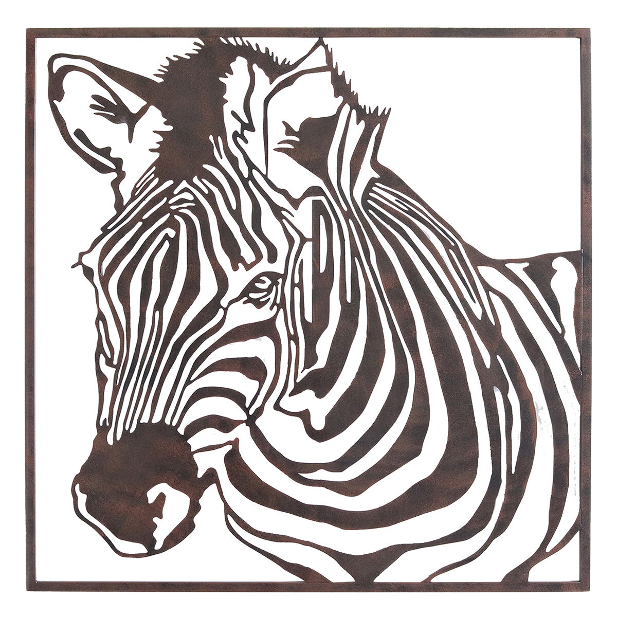 Wall Decoration Signes Grimalt Zebra 1 x 70 x 70 cm