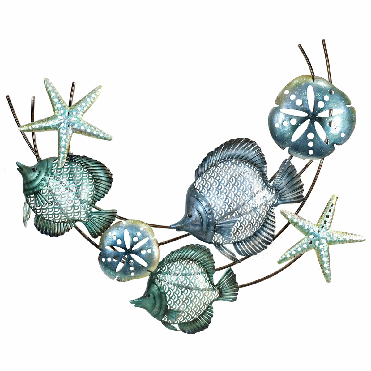 Wall Decoration Signes Grimalt Fish 6 x 70 x 90 cm