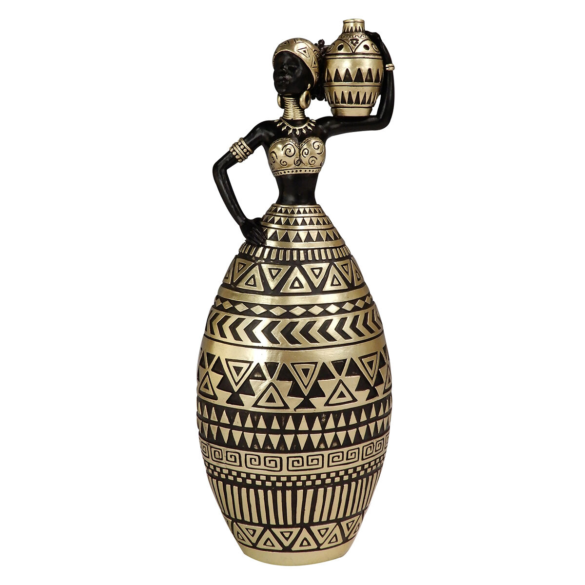 Decorative Figure Signes Grimalt African Woman 7 x 25 x 9,5 cm