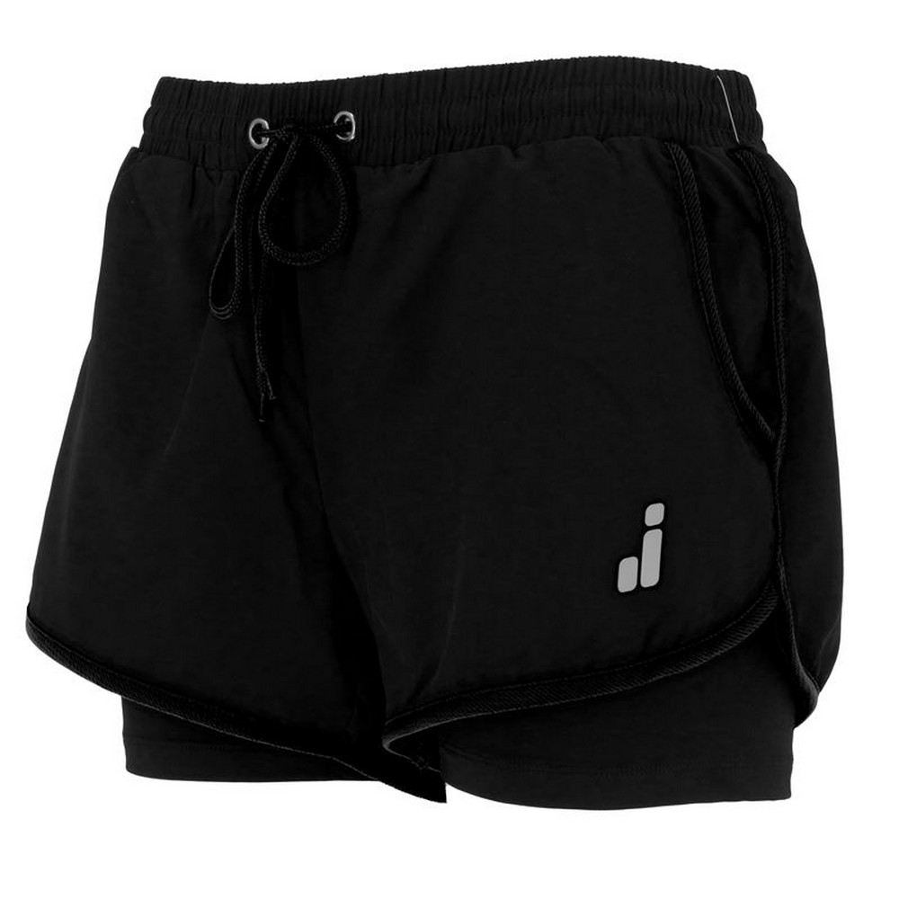 Sports Shorts for Women Joluvi Meta Duo W Black