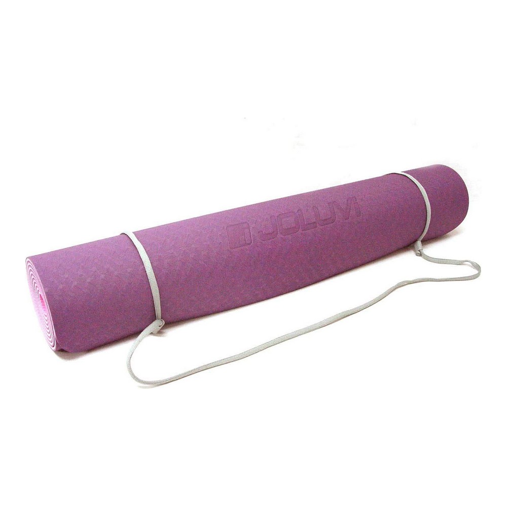 Esterilla de Yoga de Yute Joluvi Pro Púrpura Goma Talla única (183 x 61 x 0,4 cm)