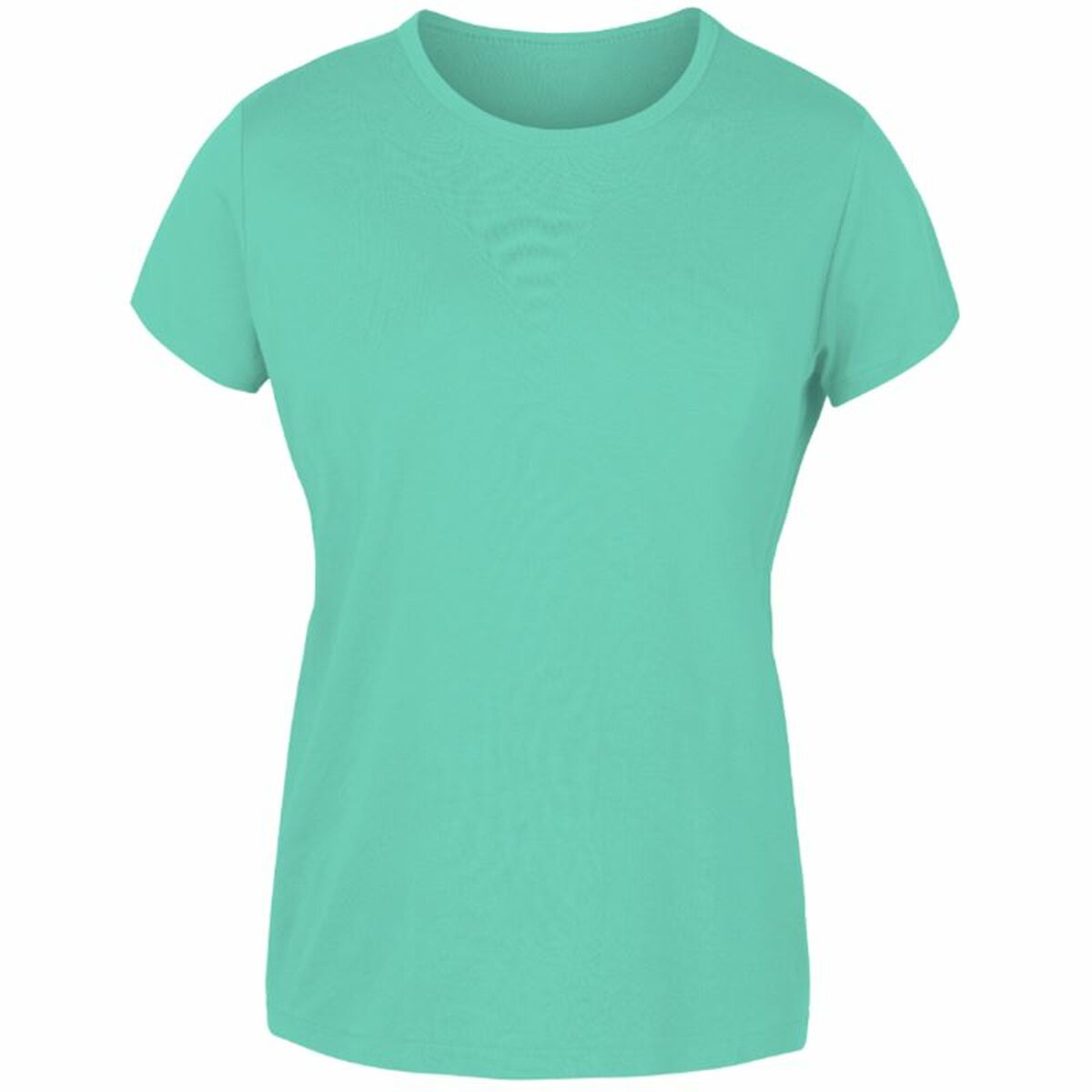 T-shirt à manches courtes femme Joluvi Combed  Montagne Aigue marine