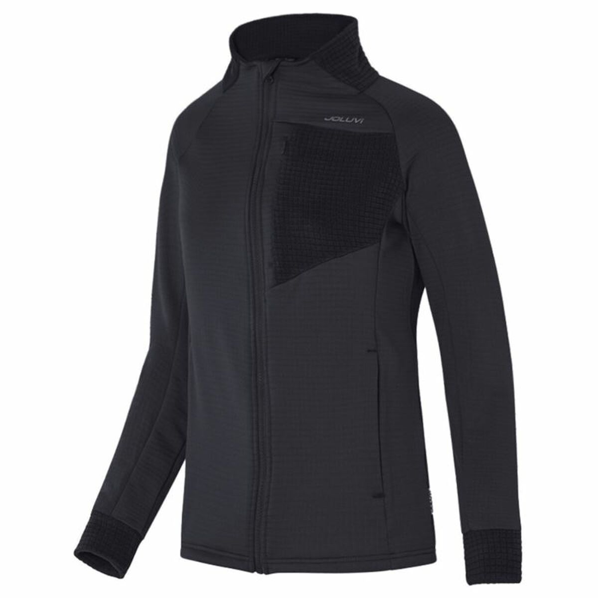 Sweat à capuche femme Joluvi Burney Noir