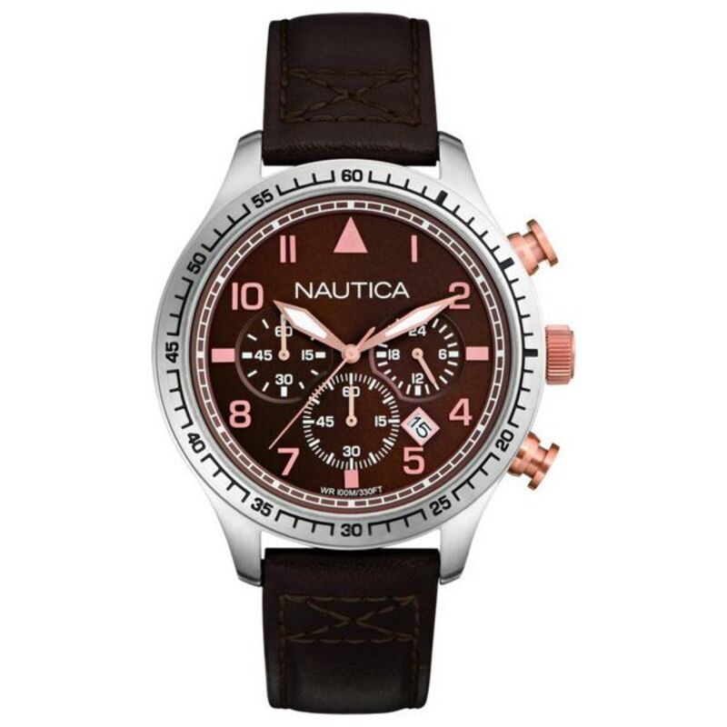 Men's Watch Nautica A17655G (46 mm) (Ø 46 mm)