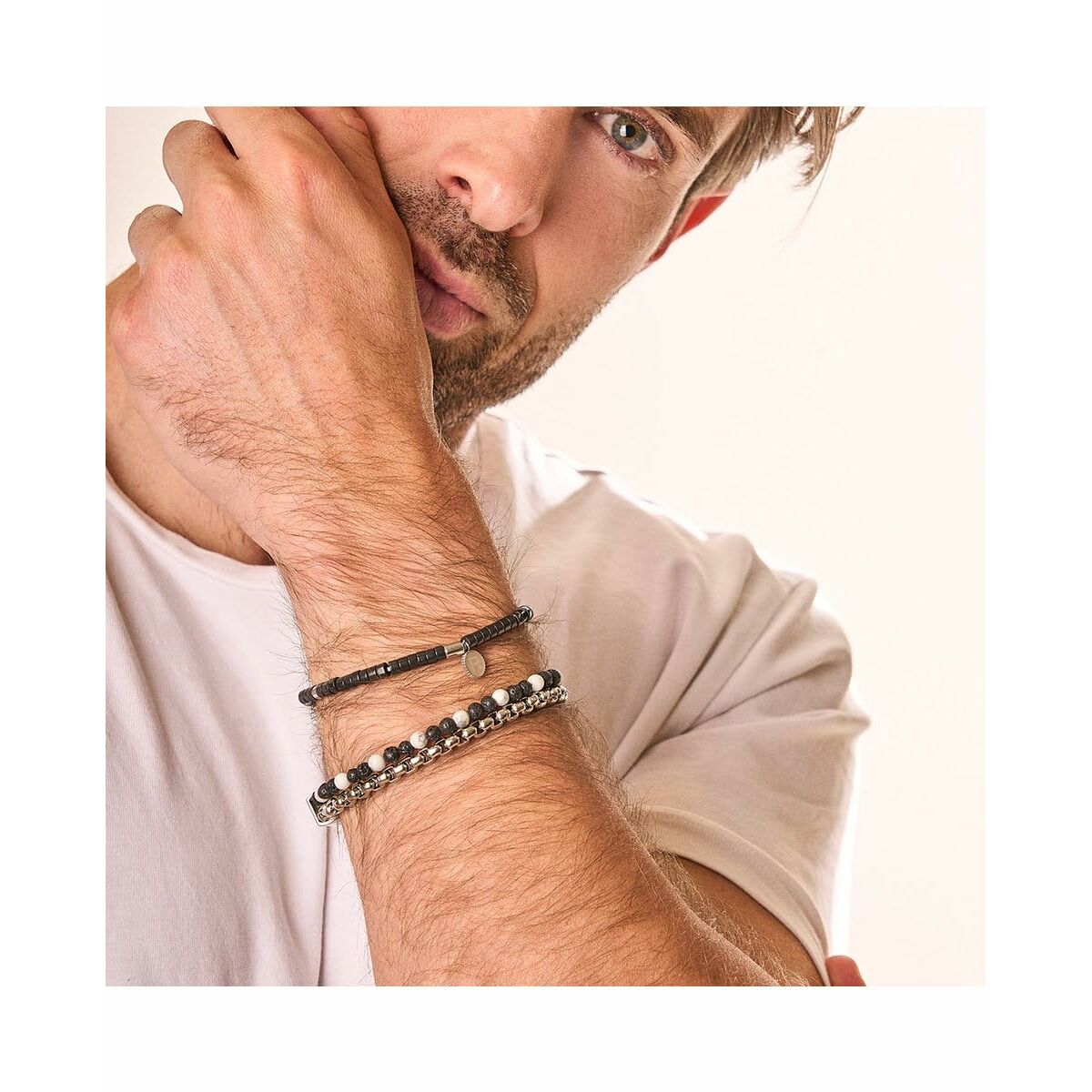 Image secondaire de Bracelet Homme Radiant RH000301 Argenté