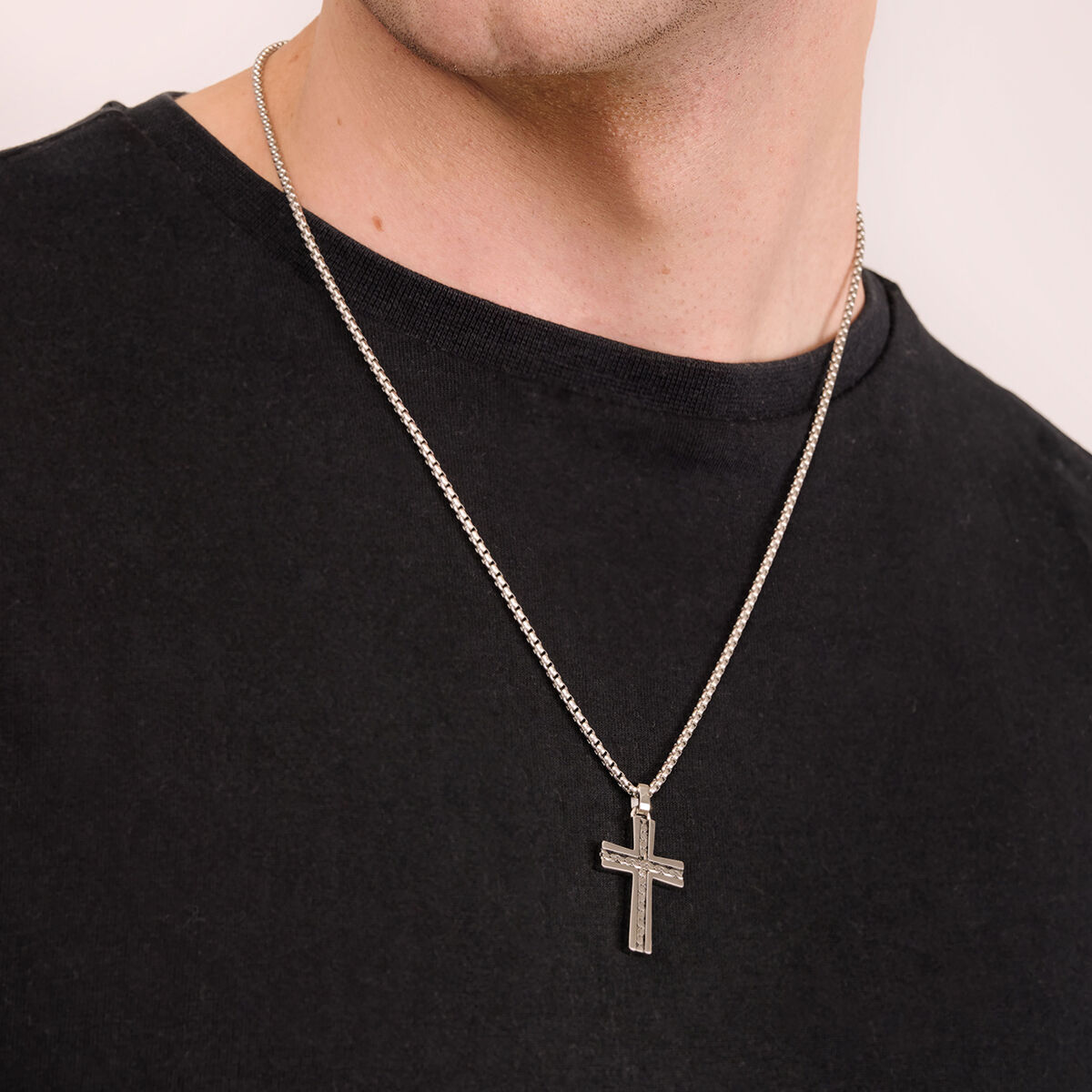 Ketting Heren Radiant RH000361 Zilverkleurig