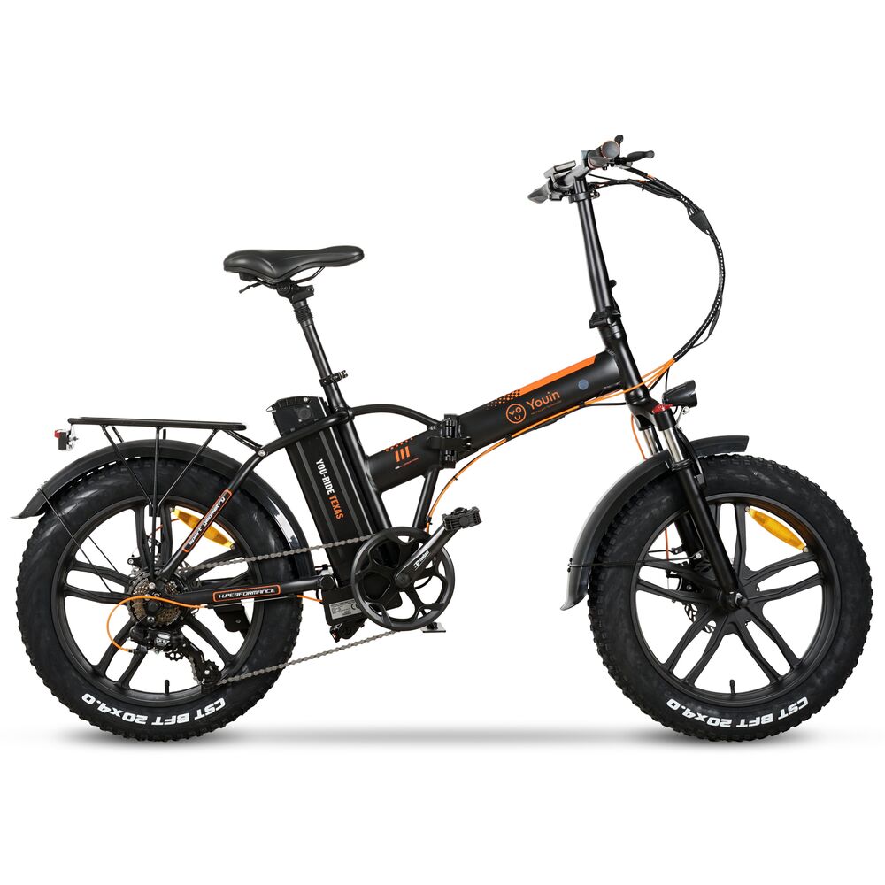 Vélo Électrique Youin 250W 25 km/h Orange