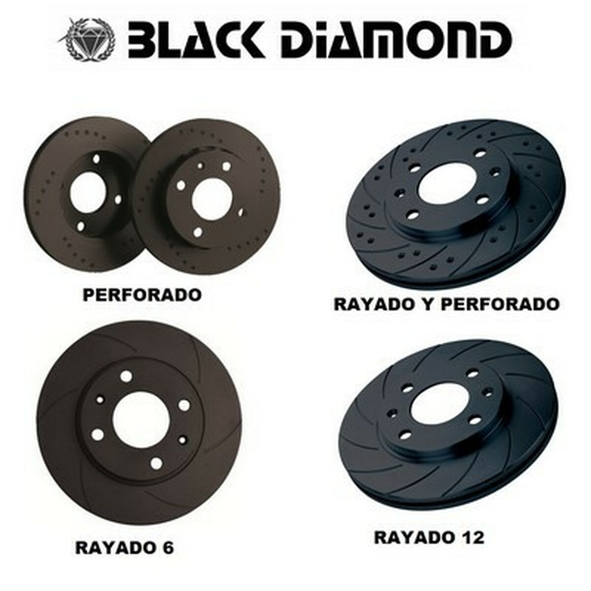 Brake Discs Black Diamond BDKBD1172COM Drill