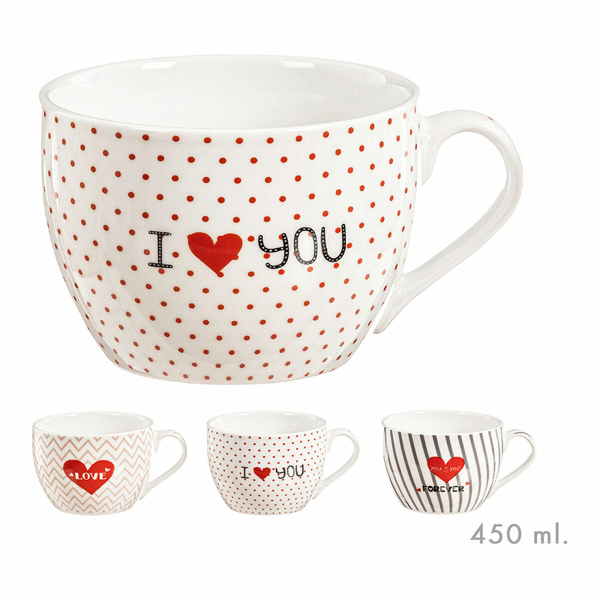 Tasse mug Kozina Saint Valentin 495 ml