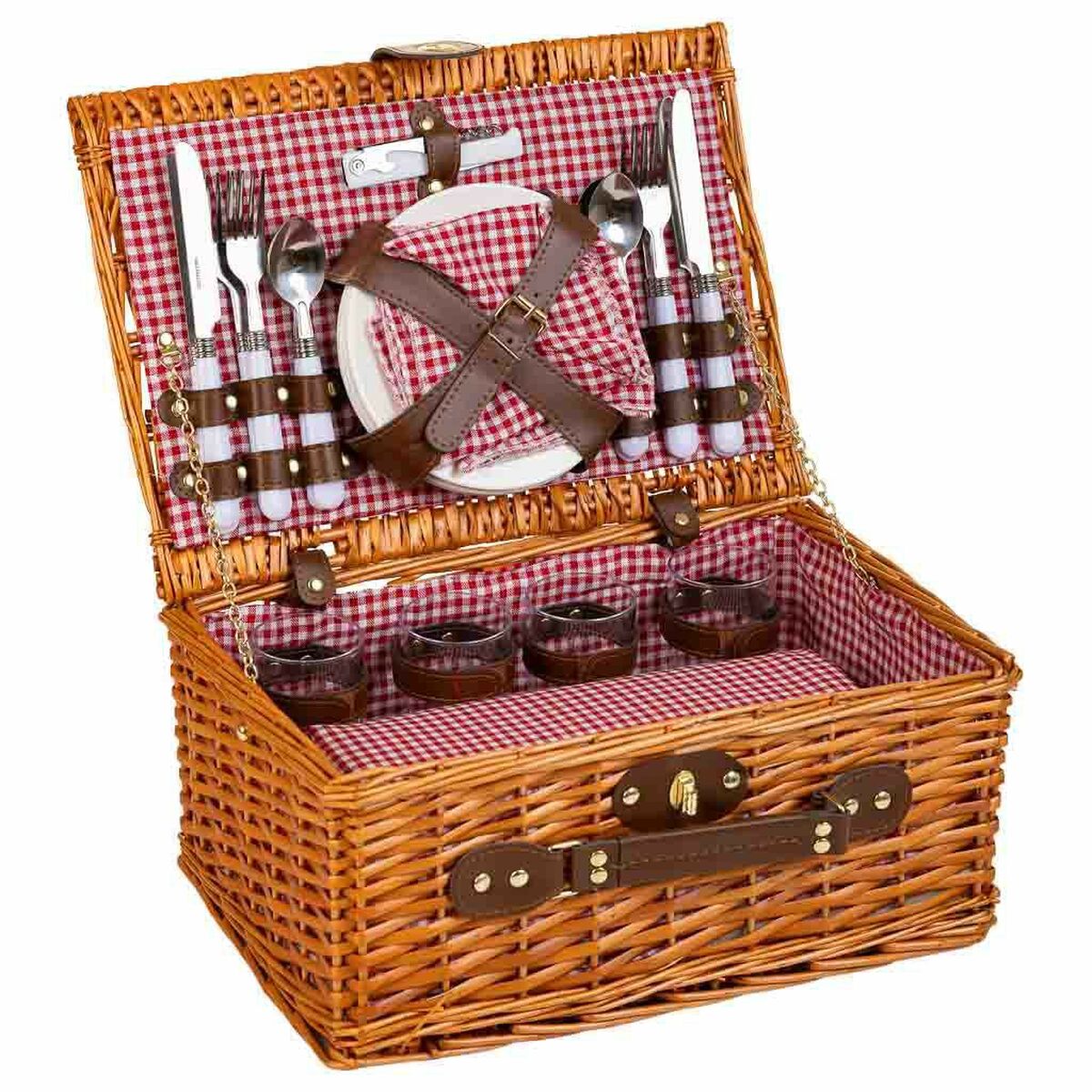 Picnic Kurv Alexandra House Living Honning Wicker