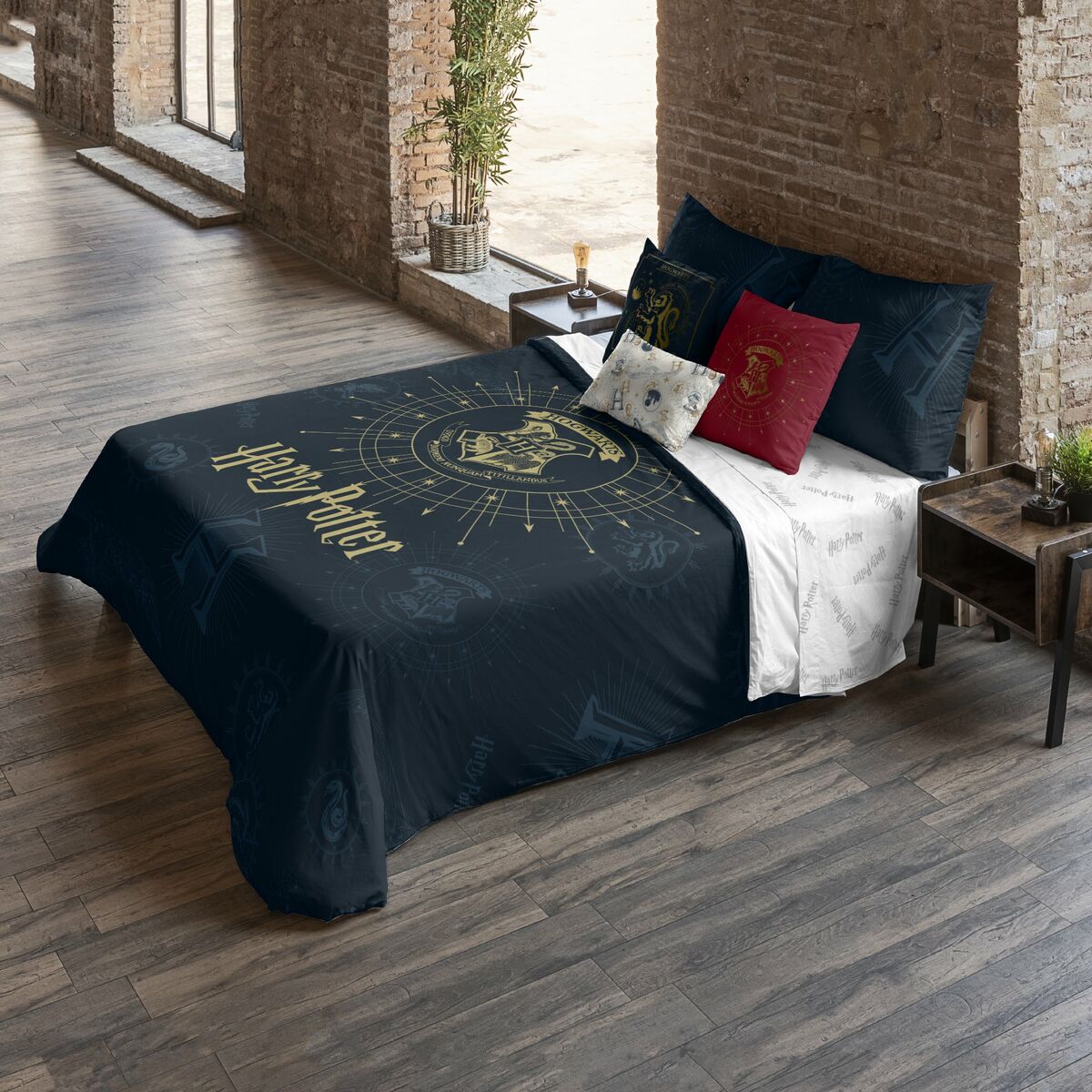 Image secondaire de Housse de Couette Harry Potter Dormiens Draco 220 x 220 cm Lit 2 personnes