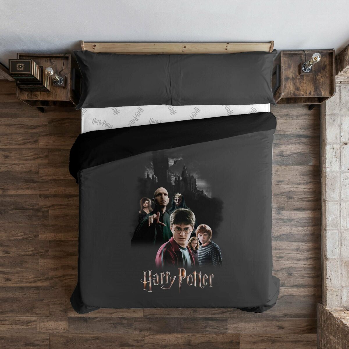 Housse de Couette Harry Potter Rivalry Multicouleur 220 x 220 cm Lit 2 persones