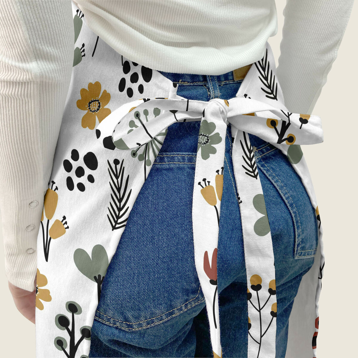 Apron Belum Paola Multicolour 110 x 69 cm, view 4