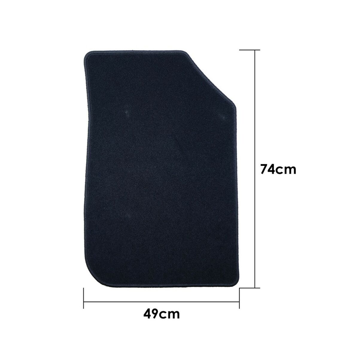 Car Floor Mat Set OCC Motorsport OCCDC0015 Dacia Sandero Stepway 5 Pieces