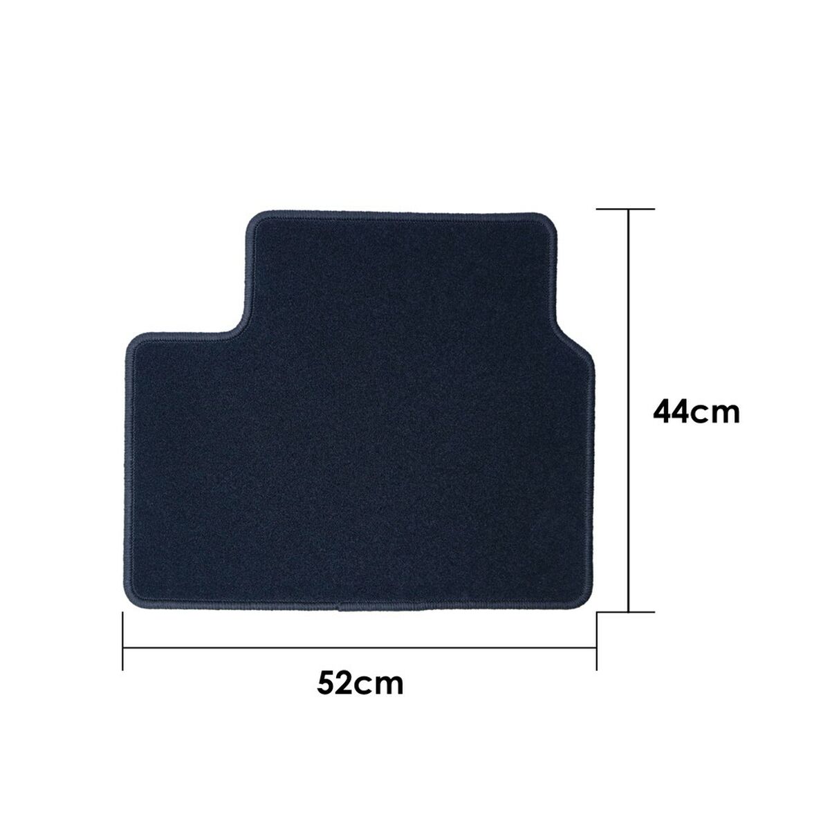 Car Floor Mat Set OCC Motorsport OCCHY0014RD Red Hyundai i30 5 Pieces