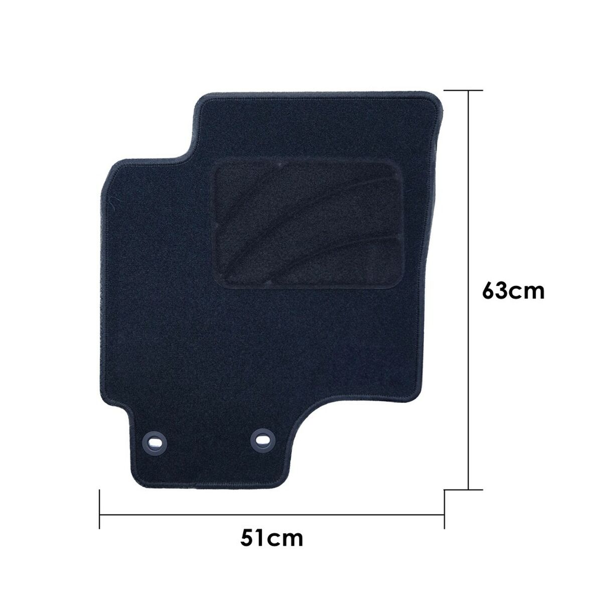 Car Floor Mat Set OCC Motorsport OCCCH0006LOG Chevrolet Epica 5 Pieces