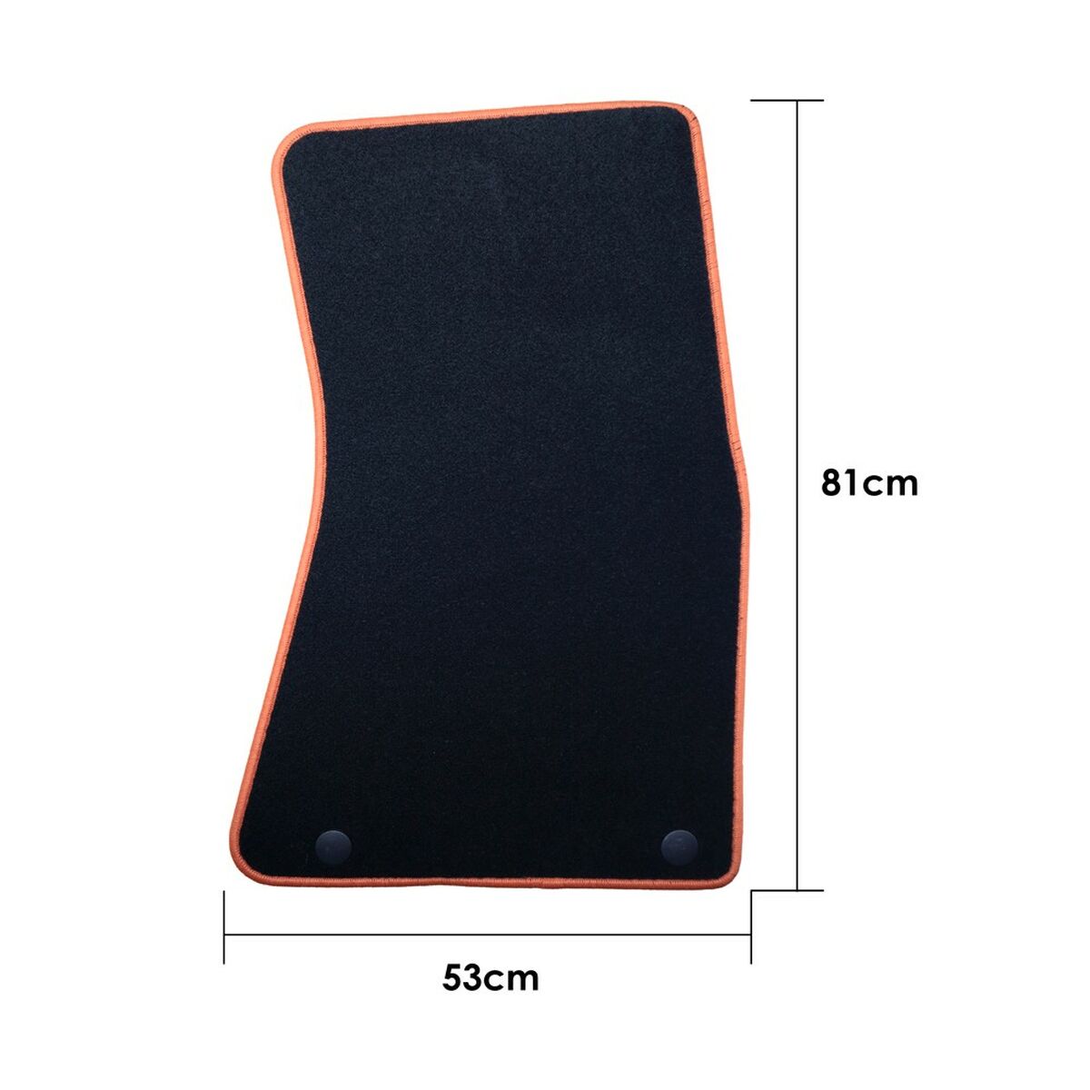 Car Floor Mat Set OCC Motorsport OCCBW0015YE Bmw E65 Serie 7 Corto 5 Pieces