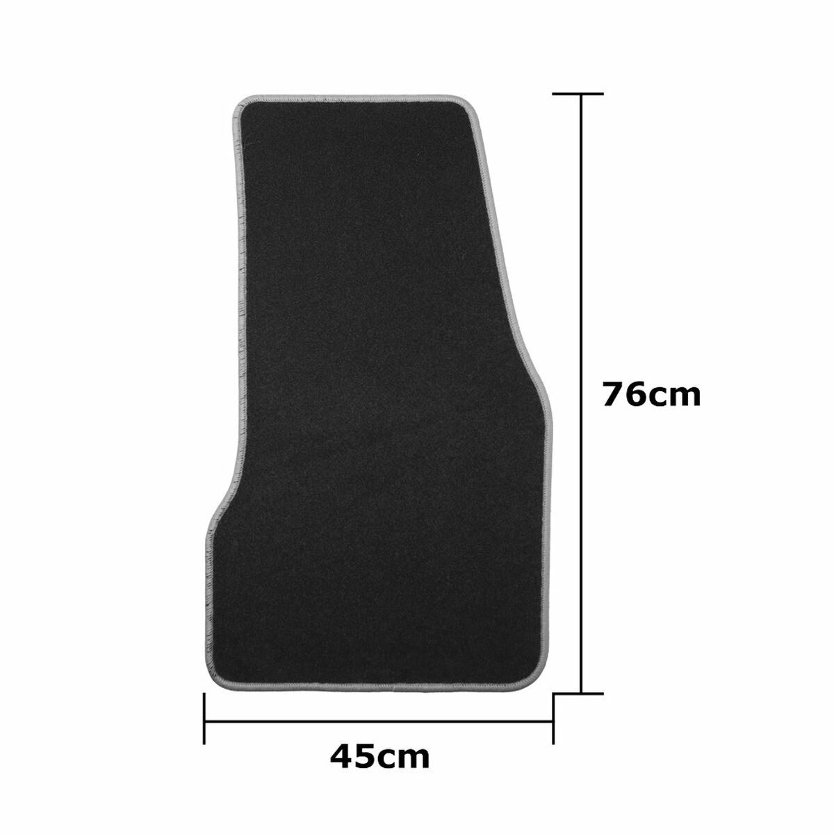 Image secondaire de Set de tapis de voitures OCC Motorsport OCCRT0048YE RENAULT TWINGO 5 Pièces