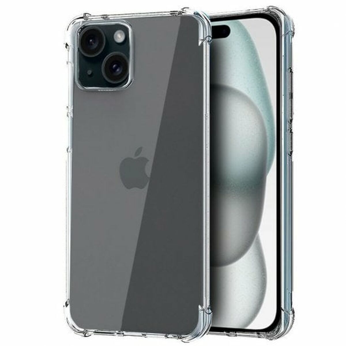 Protection pour téléphone portable Cool iPhone 15 Transparent Apple