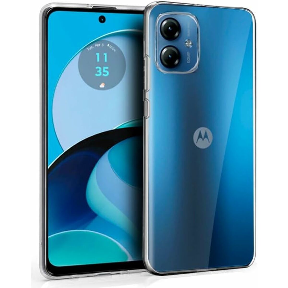Protection pour téléphone portable Cool Moto G14 Transparent Motorola